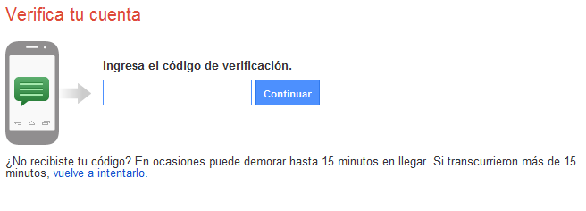 Verificar cuenta de correo Gmail